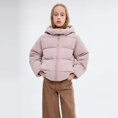 MANGO KIDS - Parka Acolchado Capucha Niña Mango
