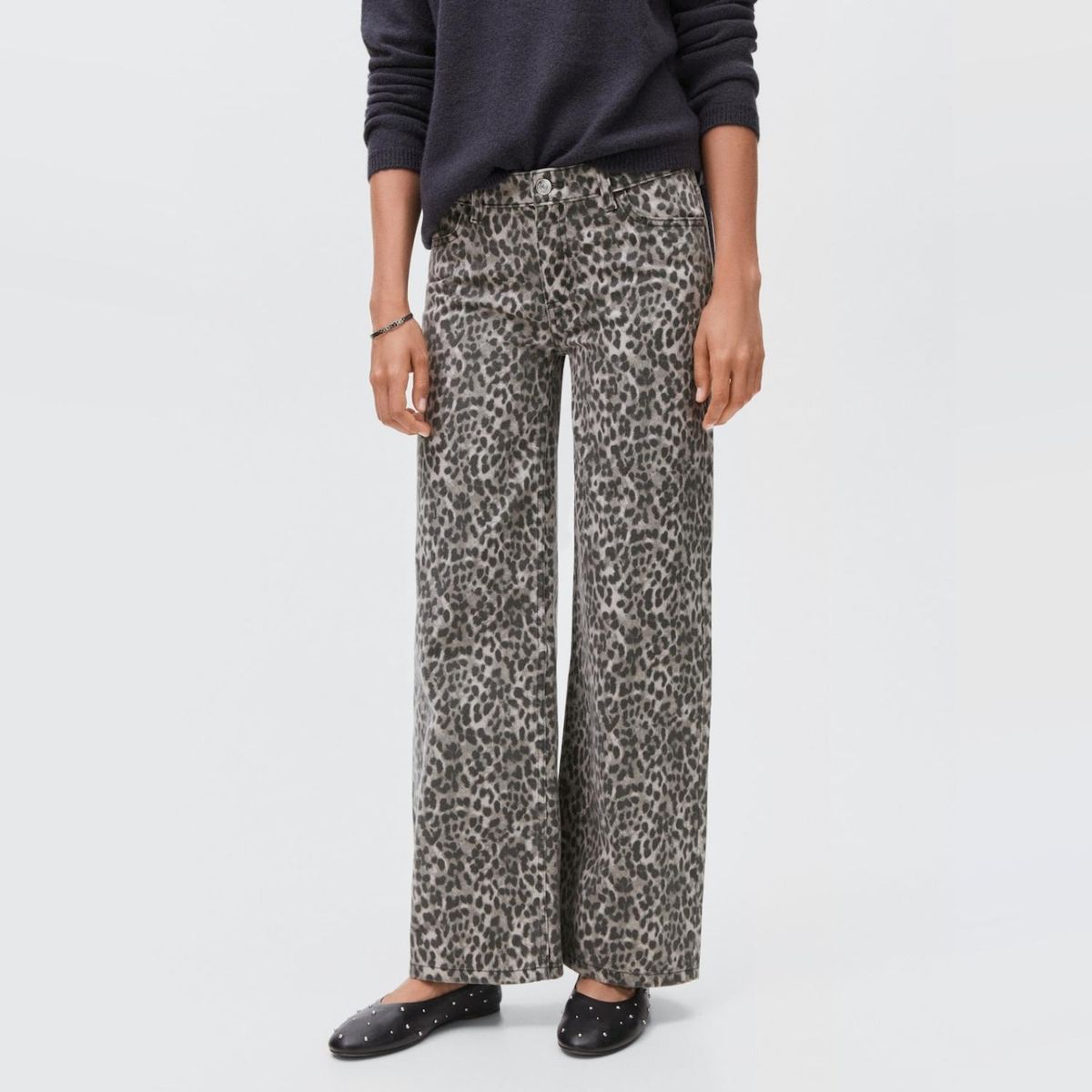 MANGO TEEN - Jeans Wide Leg Mujer Mango Teen