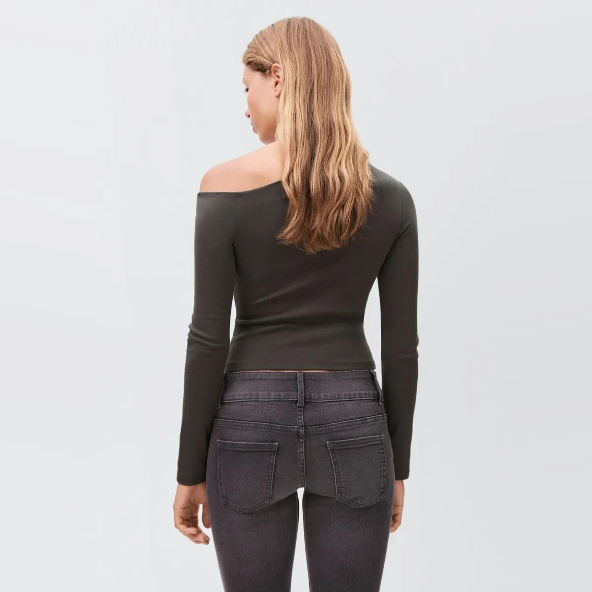 MANGO TEEN - Polera Algodón Asimétrica Niña Mango