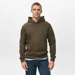 MANGO MAN - Polerón Capucha Regular Fit Hombre