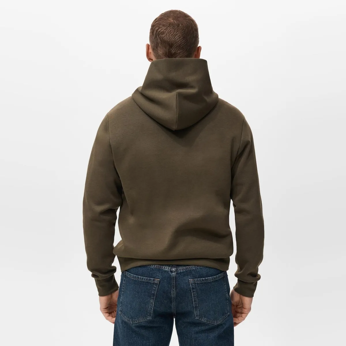 MANGO MAN - Polerón Capucha Regular Fit Hombre Mango Man
