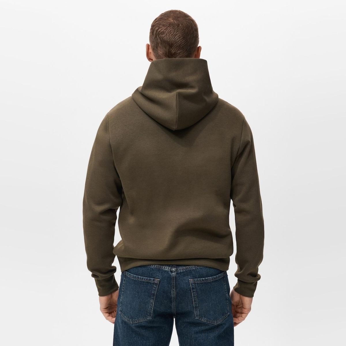 MANGO MAN - Polerón Capucha Regular Fit Hombre Mango Man