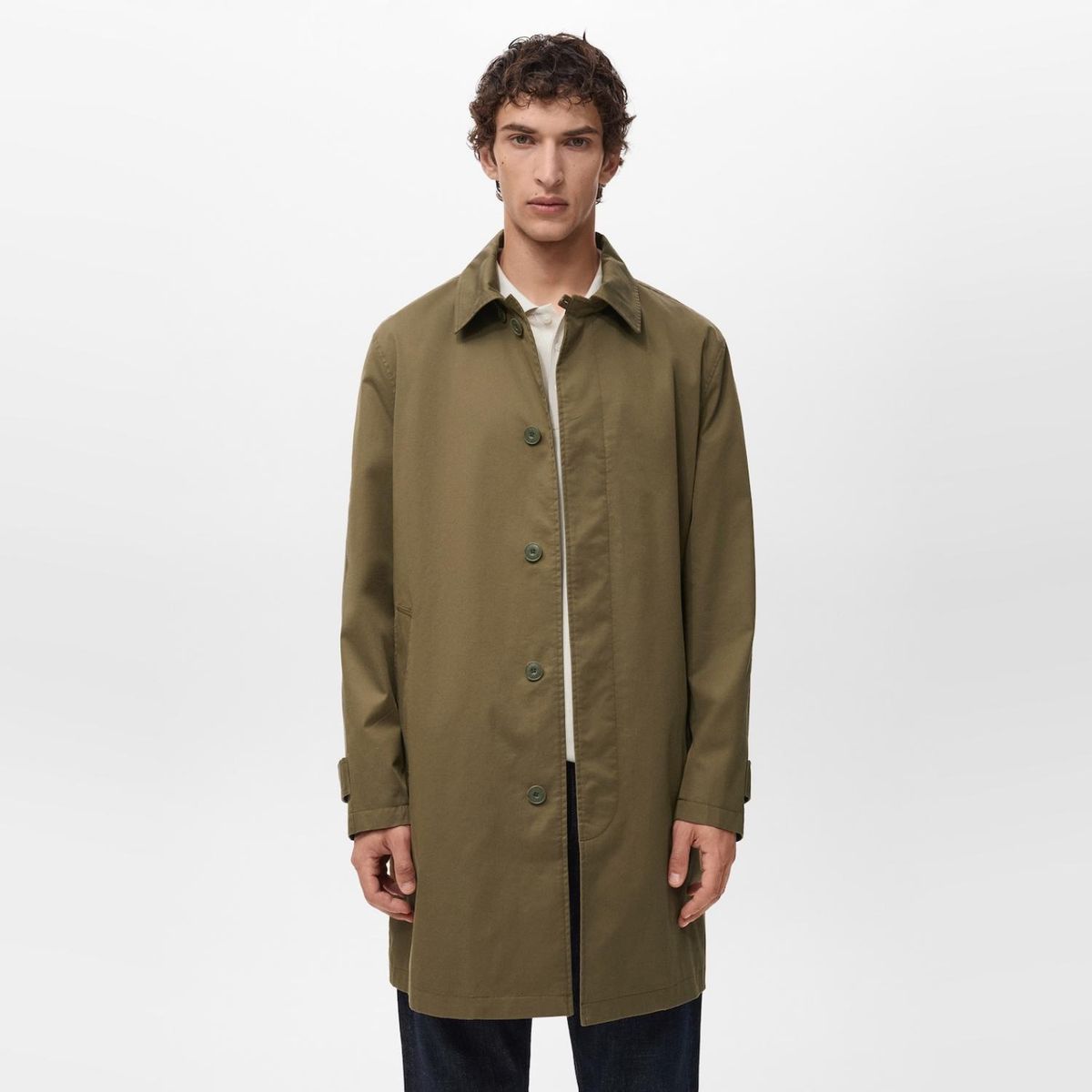 MANGO MAN - Parka Clásica Water Repellent Hombre Mango Man