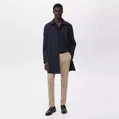 MANGO MAN - Pantalón Barna Slim Fit Chino Sarga Hombre