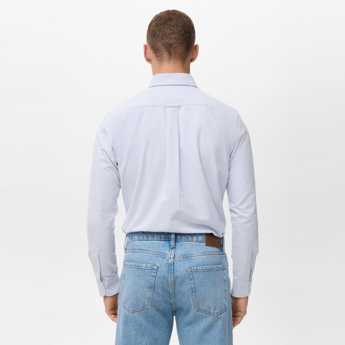 MANGO MAN - Camisa 100% Algodón Rayas Kodak Hombre Mango Man