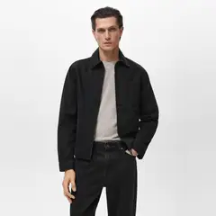 MANGO MAN - Chaqueta Vaquera Bolsillo Hombre Mango