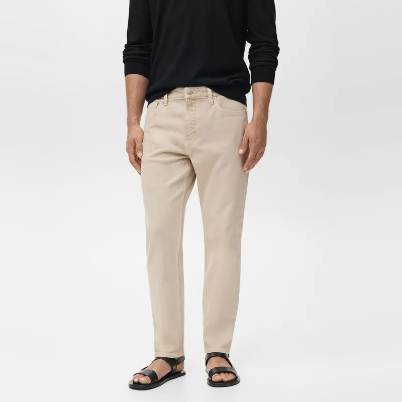 MANGO MAN - Jeans Ben Tapered Fit Hombre Mango