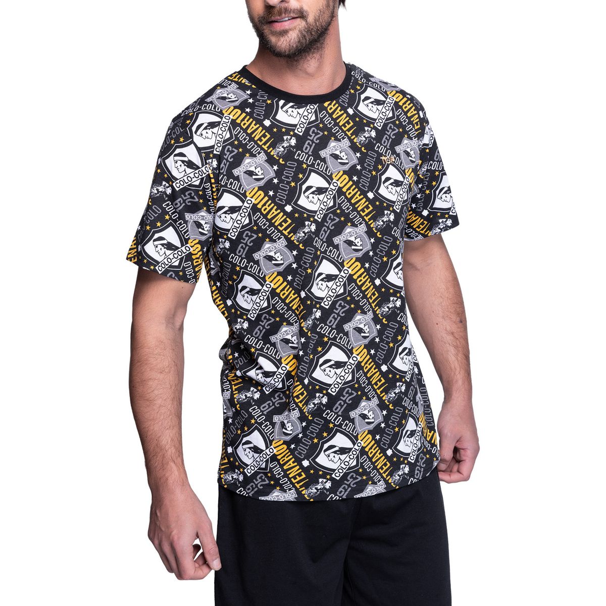 TOP - Pijama Verano Algodón Colo-Colo Hombre Top