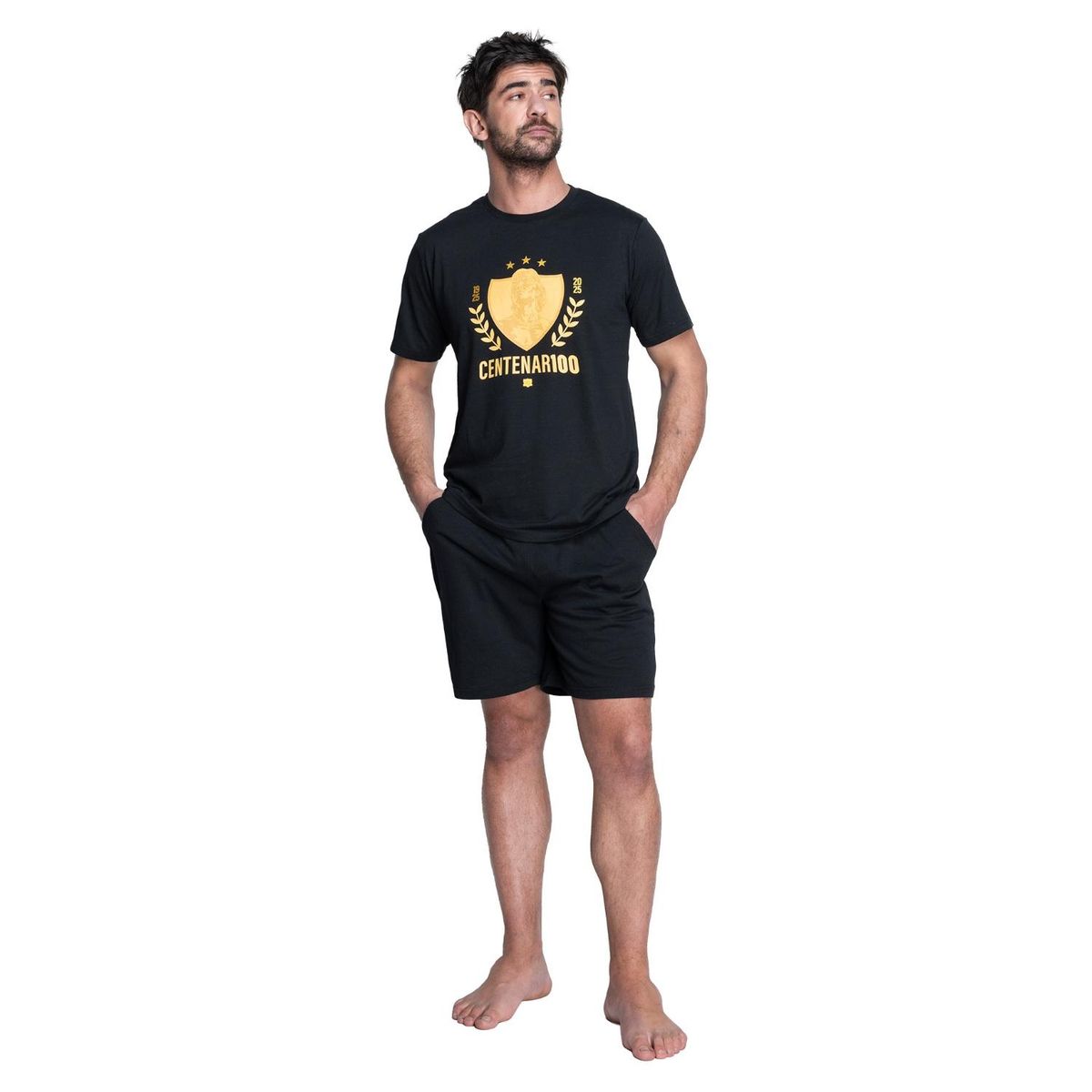 TOP - Pijama Verano Algodón Colo-Colo Hombre Top