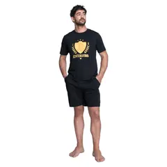 TOP - Pijama Verano Algodón Colo-Colo Hombre