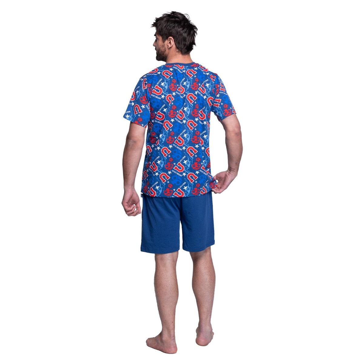 TOP - Pijama Verano Algodón Universidad de Chile Hombre Top