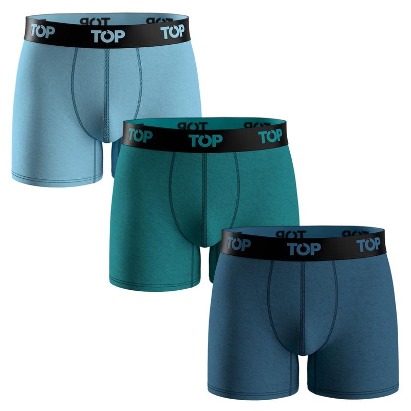 TOP - Pack de 3 Boxers Algodón Hombre Top