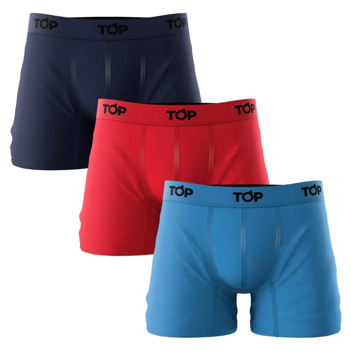TOP - Pack de 3 Boxers Algodón Hombre Top