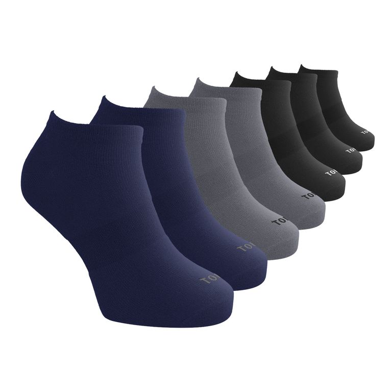 Pack 7 Calcetines Tobilleros Algodón Hombre