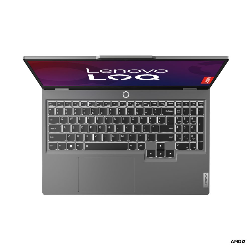Notebook Gamer LOQ AMD Ryzen 7 7435HS 24GB RAM 512GB SSD RTX 4060 15.6" FHD 144Hz G-SYNC, foto 3