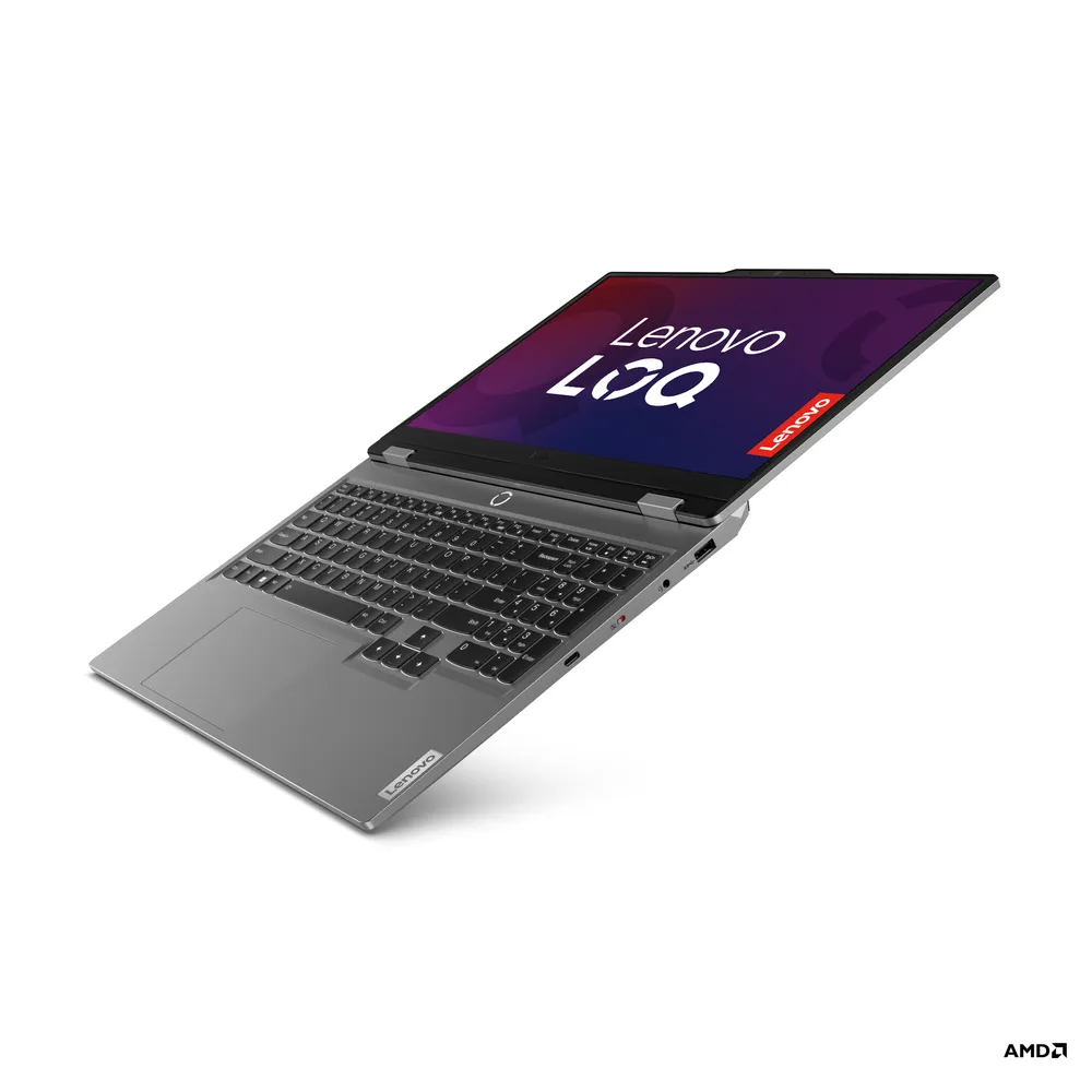 Notebook Gamer LOQ AMD Ryzen 7 7435HS 24GB RAM 512GB SSD RTX 4060 15.6" FHD 144Hz G-SYNC, foto 4