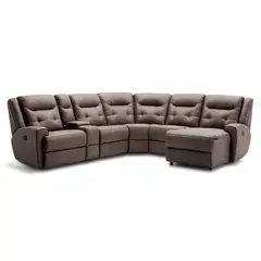 DANIELS - Sofá Seccional Reclinable Vaso Chaise Derecho