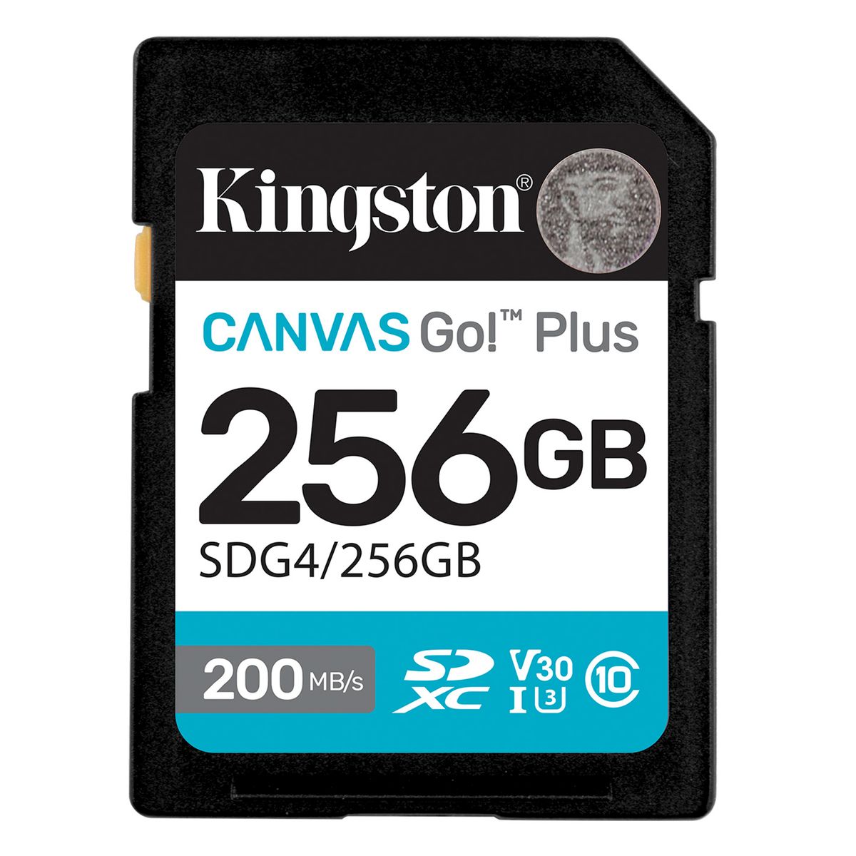 KINGSTON - Tarjeta de Memoria SD 256 GB Kings Canv Go Plus Kingston