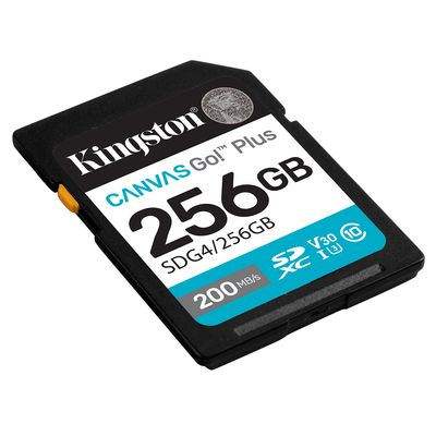 Imagen 2 del producto Tarjeta de Memoria SD 256 GB Kings Canv Go Plus