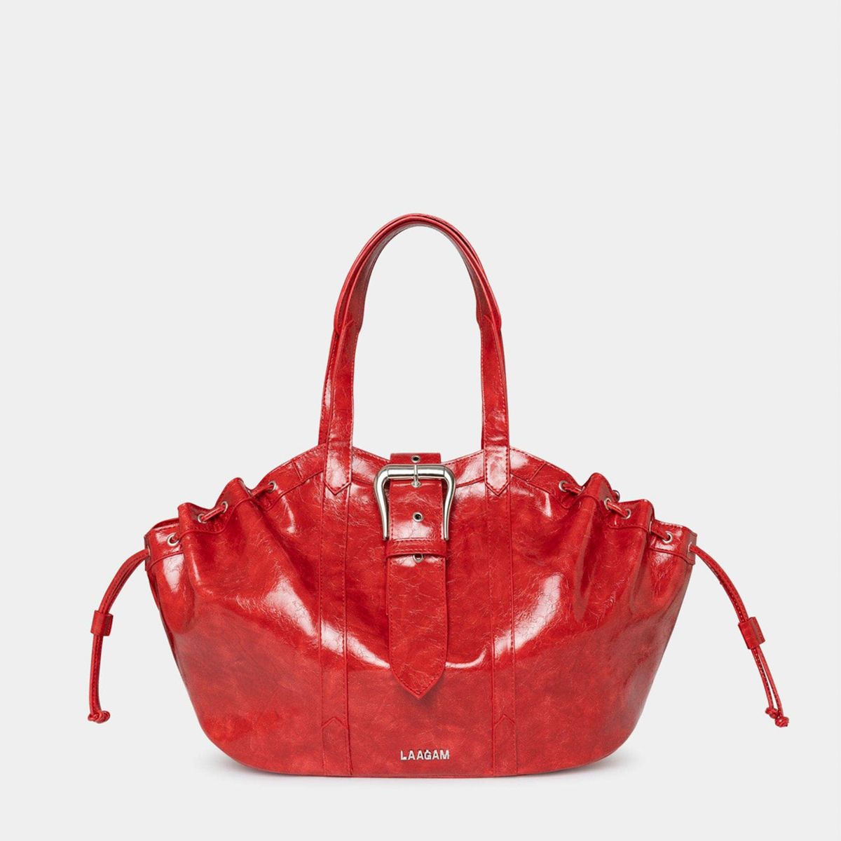 LAAGAM - Cartera de Hombro Efecto Piel Mujer Laagam