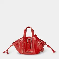 LAAGAM - Cartera Mini con Doble Strap Efecto Piel Mujer