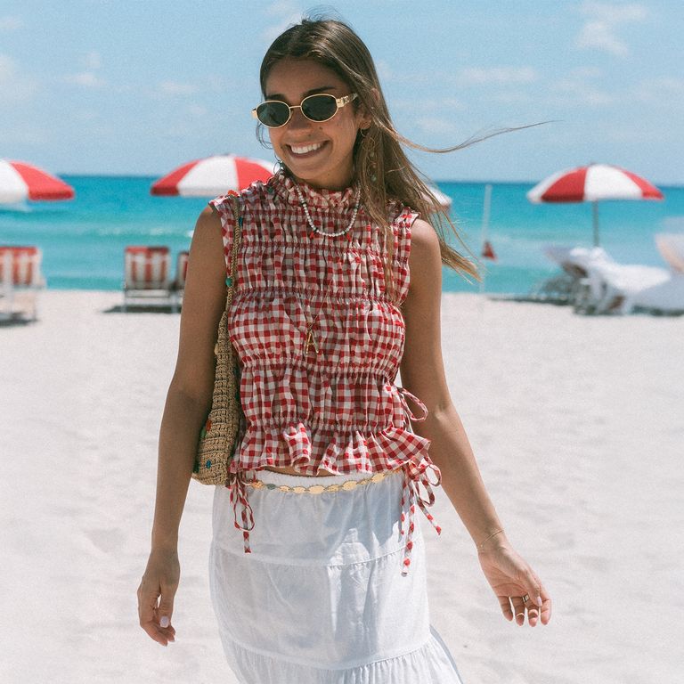 NURRK Blusa Laterales Mujer