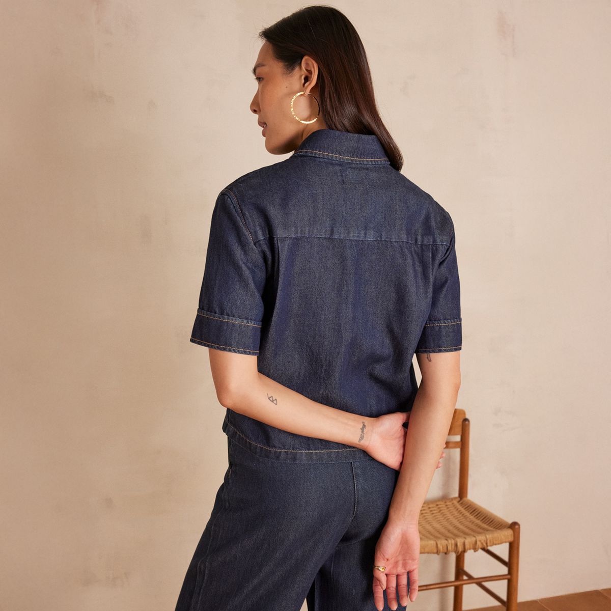 MAISON 123 - Blusa Algodón Mujer Maison 123