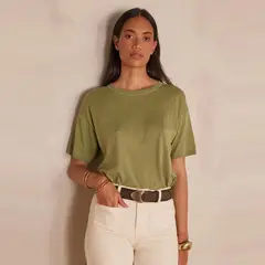 MAISON 123 - Sweater Manga Corta Mujer