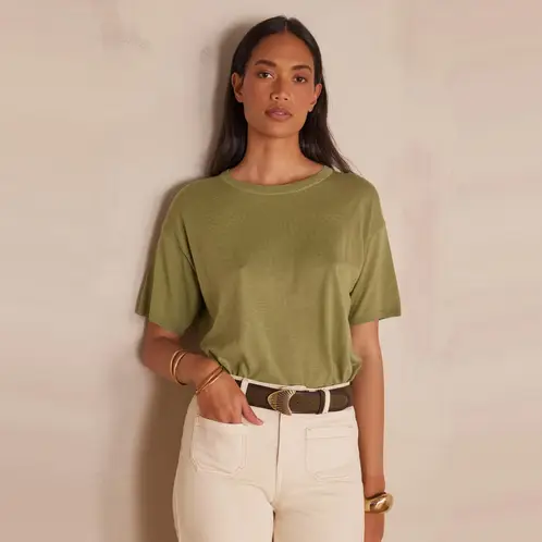 MAISON 123 - Sweater Manga Corta Mujer