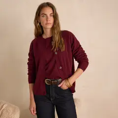 MAISON 123 - Chaleco Botones Cashemere Mujer