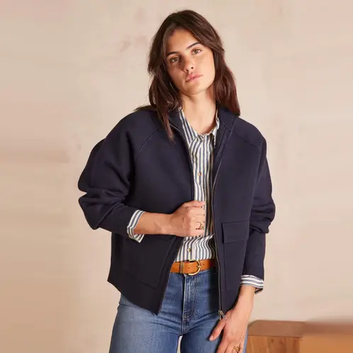 MAISON 123 - Chaqueta Con Cierre Mujer