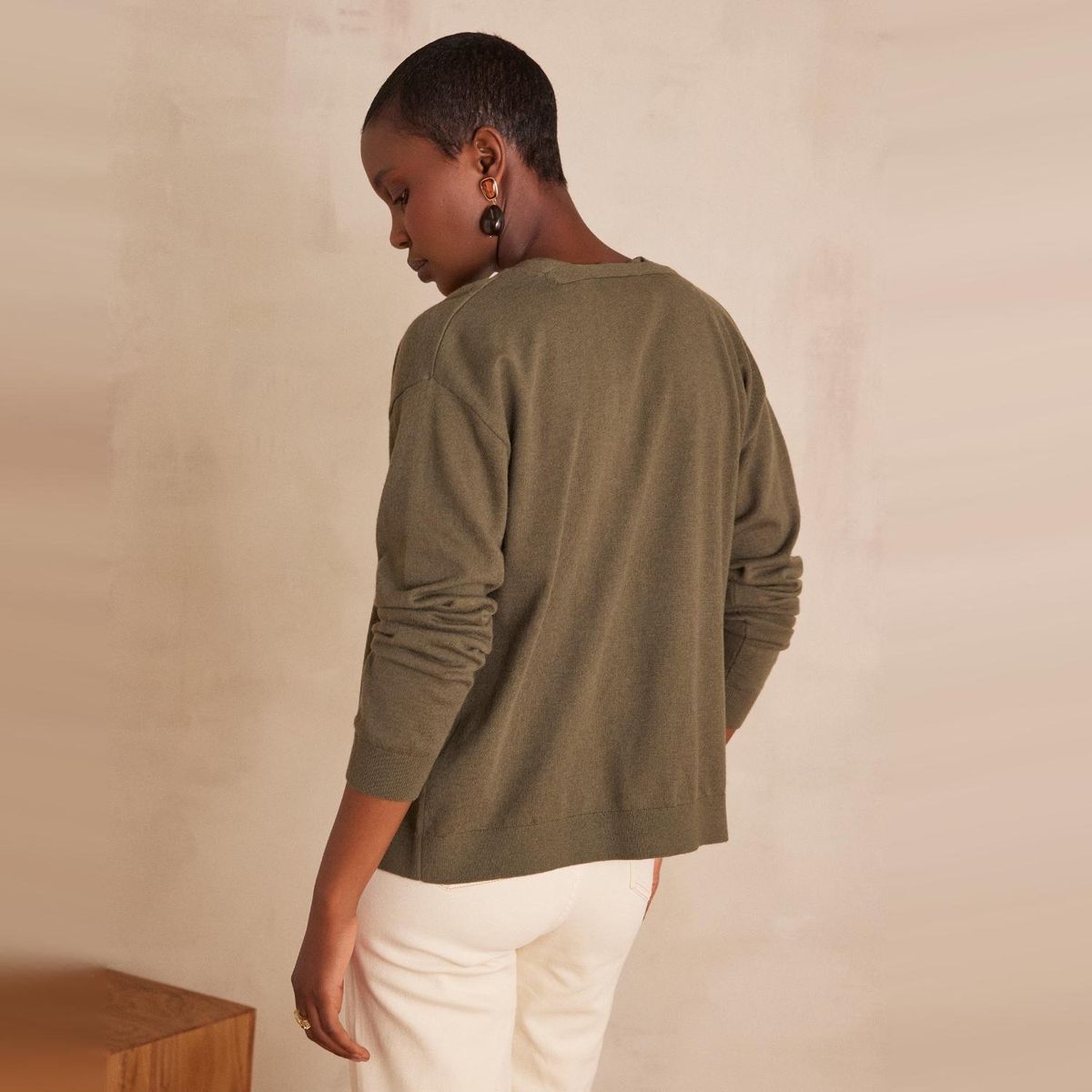 MAISON 123 - Chaleco Frente Abierto Mujer Maison 123