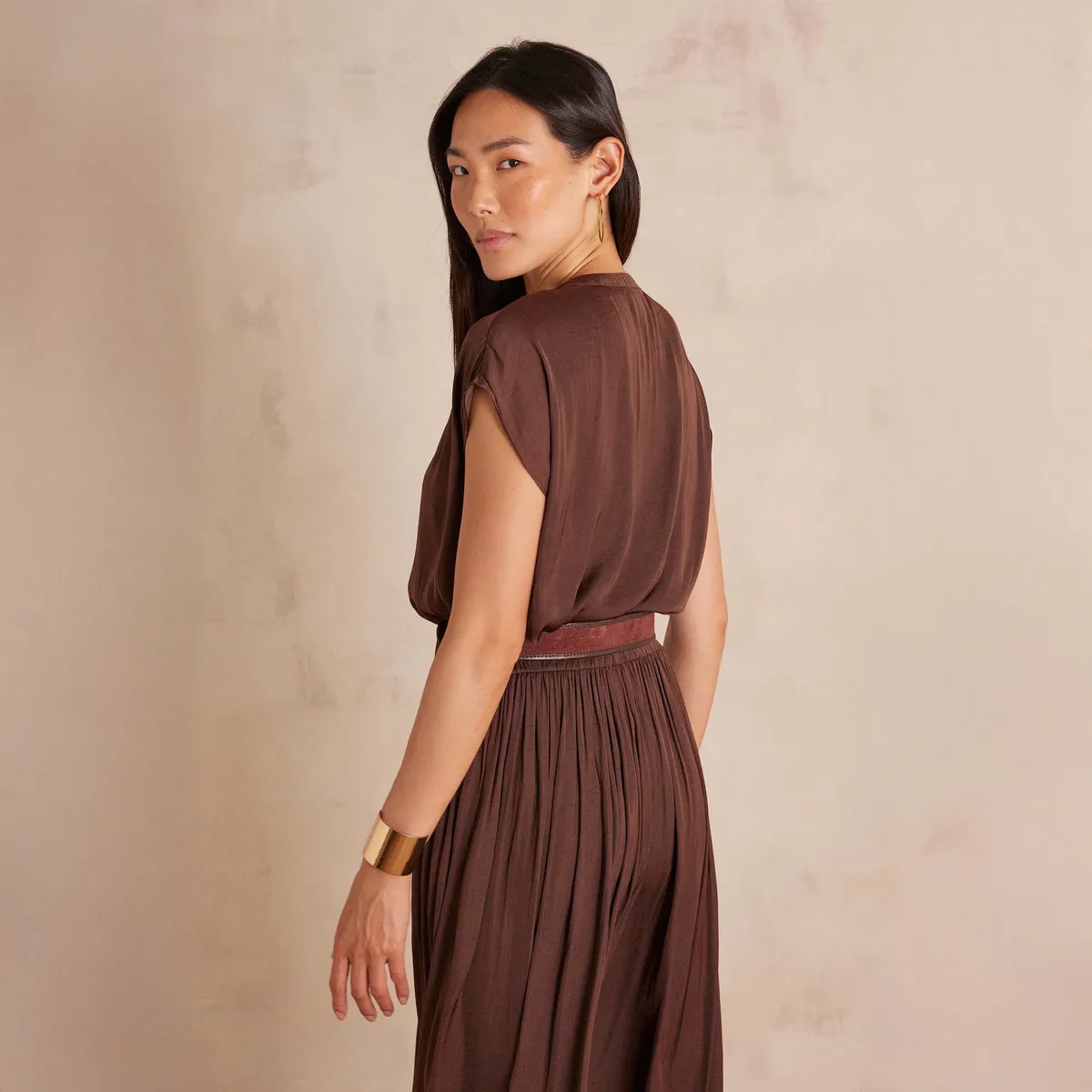 MAISON 123 - Blusa Manga Corta Mujer Maison 123