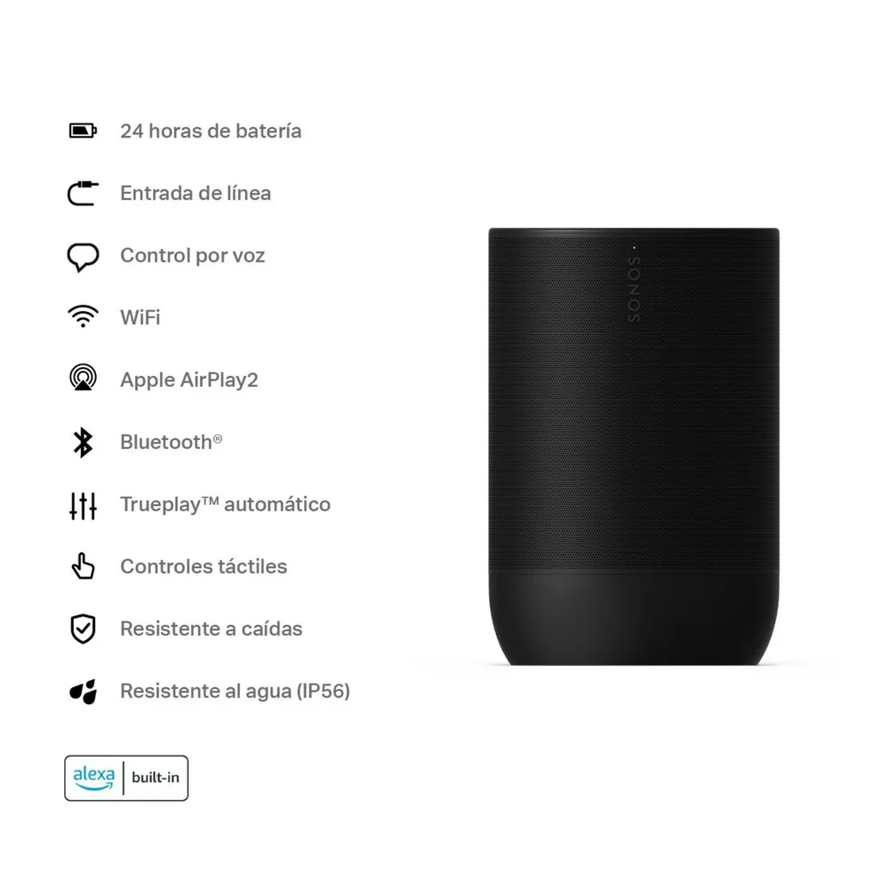 Sonos Move 2 Negro, foto 11