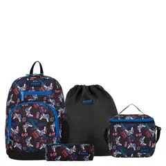 XTREM - Multipack 6Xt Mochila + Lonchera + Estuche + Bolso