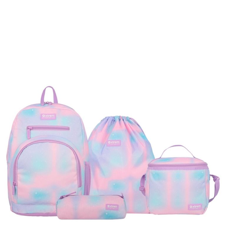 Multipack 6Xt Mochila + Lonchera + Estuche + Bolso