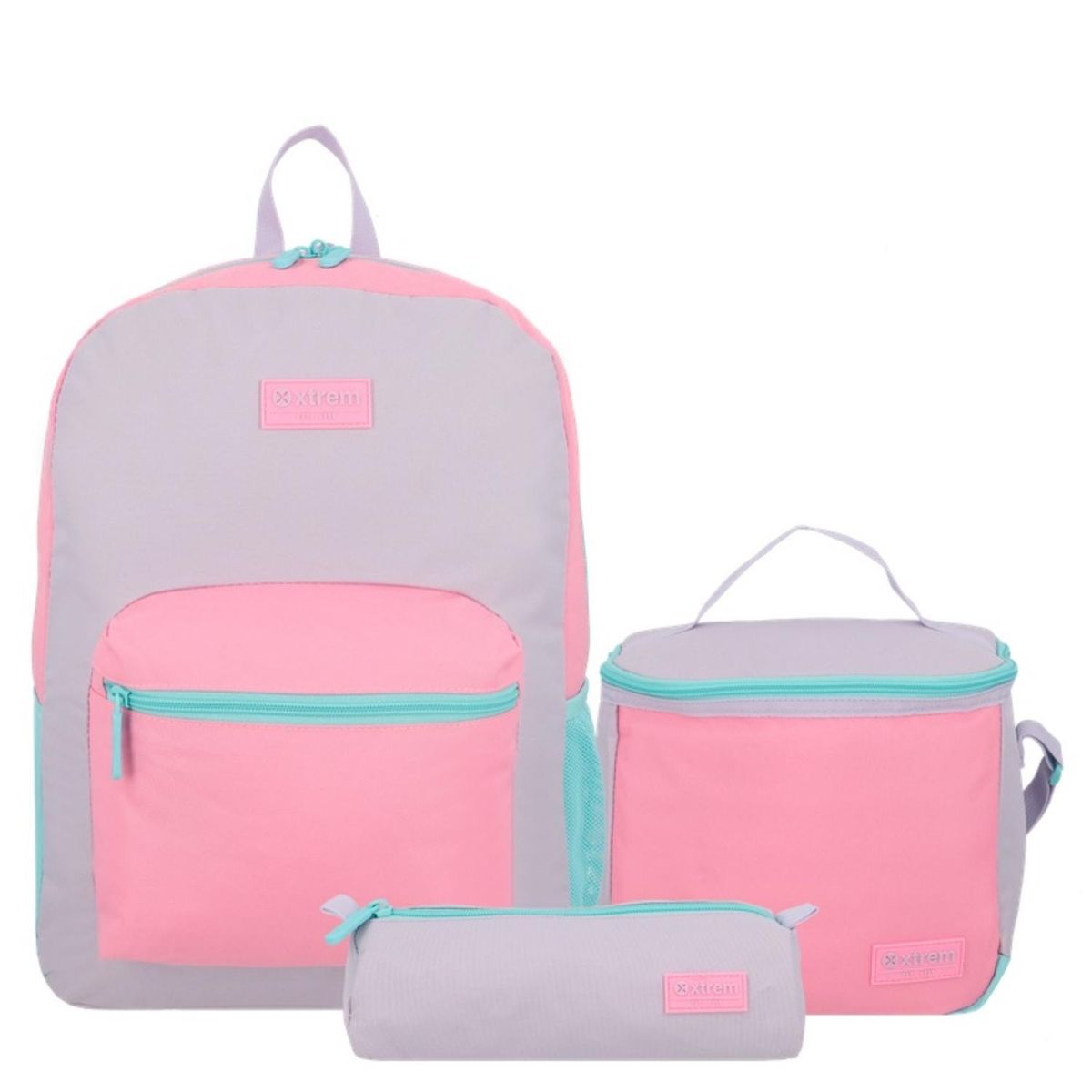 XTREM - Triple Pack 6Xt Mochila + Lonchera + Estuche Xtrem