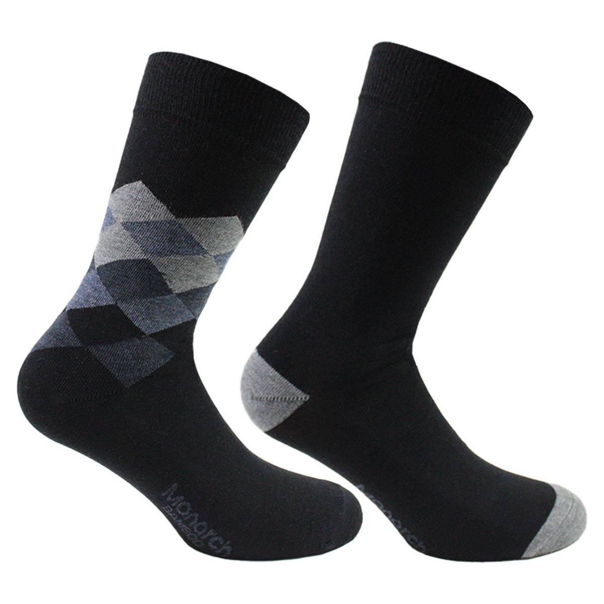 MONARCH - Pack De 2 Calcetines Hombre Monarch