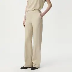 IKKS - Pantalón Sastrero Rayas Algodón Mujer