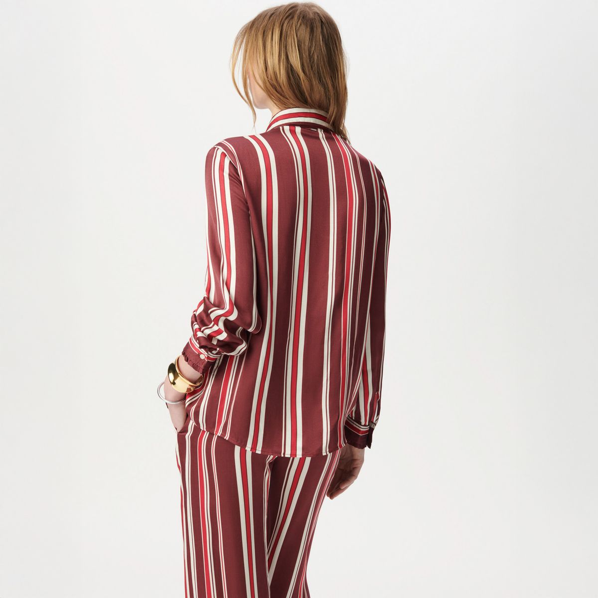 IKKS - Blusa Rayas con Lazo Mujer IKKS