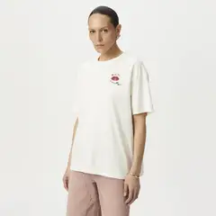 IKKS - Polera Manga Corta Estampada 100% Algodón Mujer