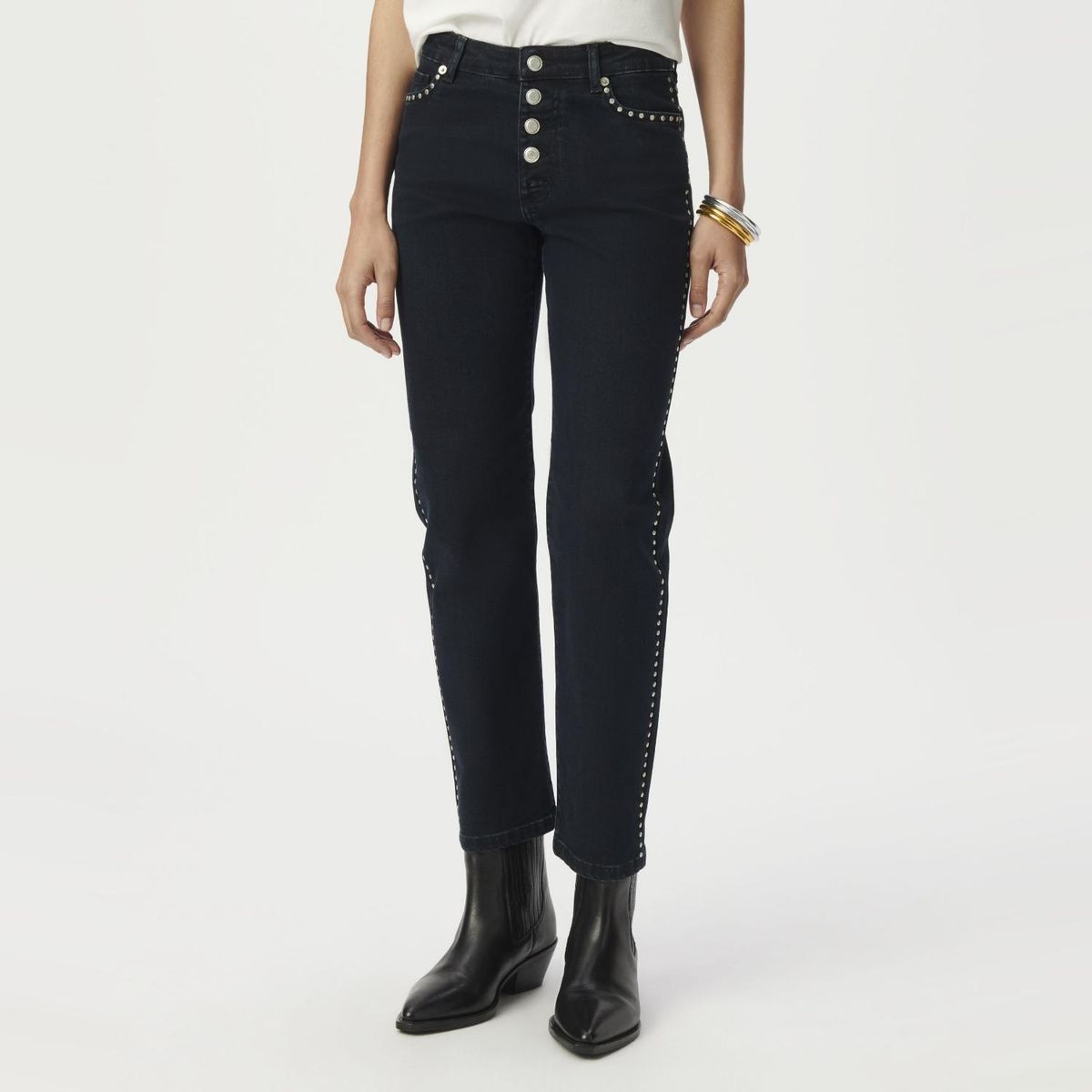 IKKS - Jeans Straight Mujer Ikks