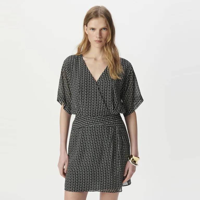 IKKS Vestido Corto Estampado Mujer