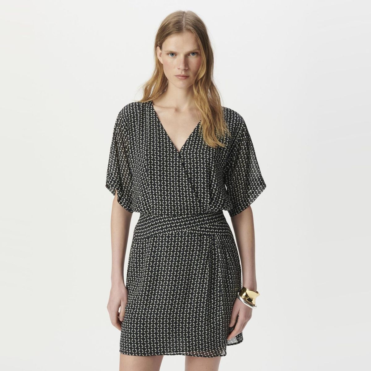 IKKS - Vestido Corto Estampado Mujer IKKS