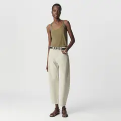 IKKS - Polera Tirantes Bordados con Mostacillas Mujer