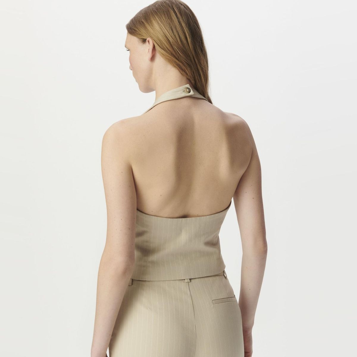 IKKS - Vest Sastrero Rayas Algodón Mujer IKKS