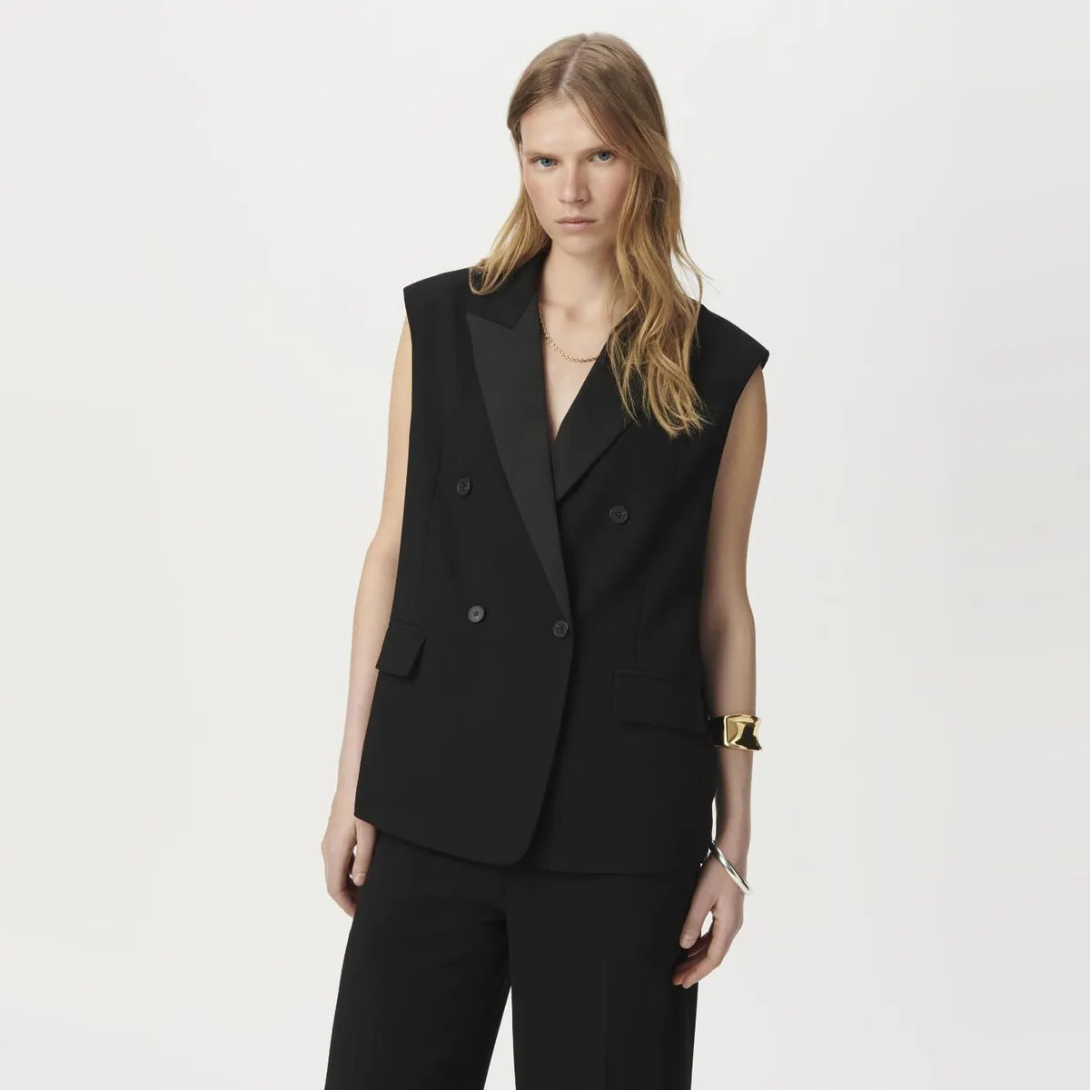 IKKS - Blazer Sin Mangas Mujer IKKS