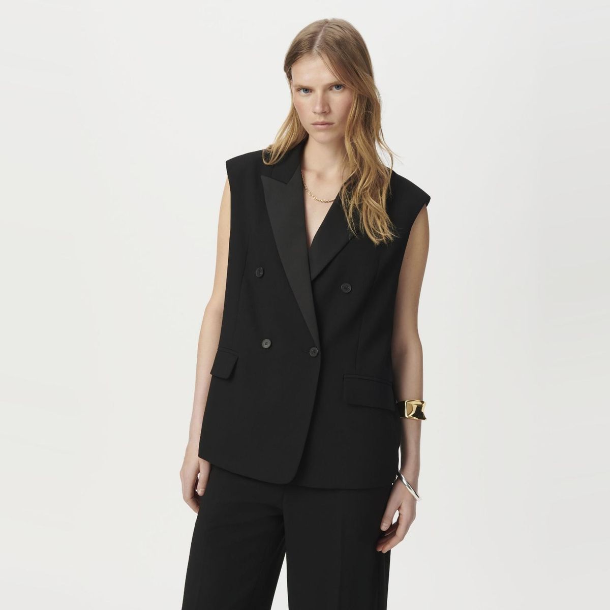 IKKS - Blazer Sin Mangas Mujer IKKS