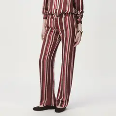 IKKS - Pantalón Ancho Rayas Mujer