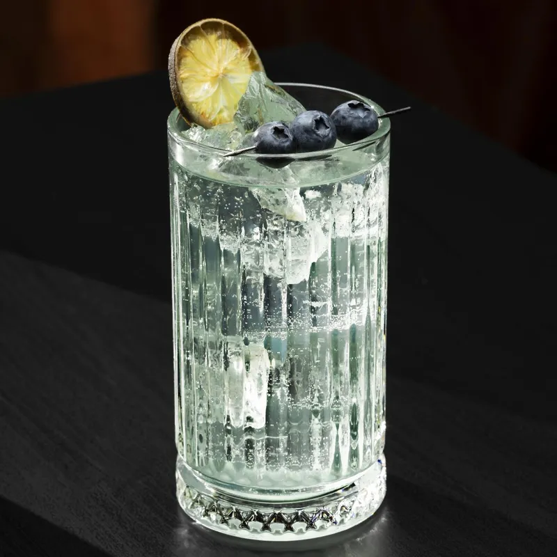 LUGANO - Set 6 Vasos Altos 45Cl Lines Broadway Lugano